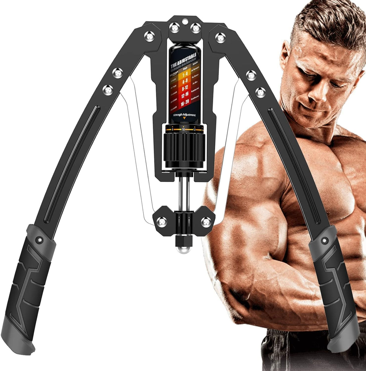 EAST MOUNT Twister Arm Exerciser, Adjustable 22-440lbs Resistance