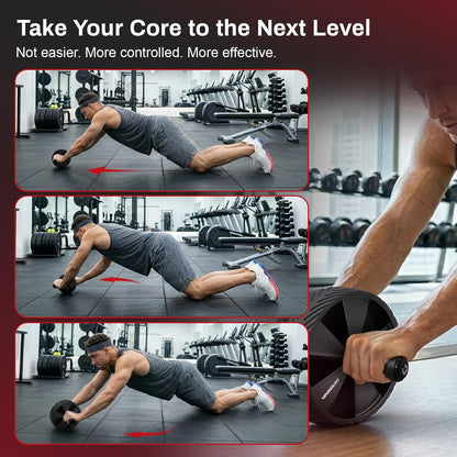 Ab Roller Wheel for Core Strength Training, Home Gym Equipment